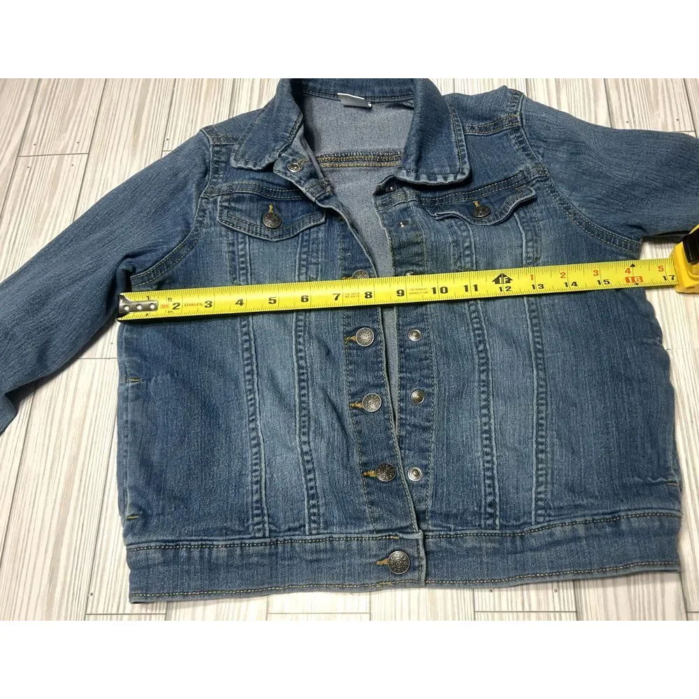 Crazy 8‎ Girls Blue Jean Denim Jacket Size Medium 7/8